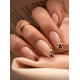 طقم اظافر صناعي 24 قطعة 
