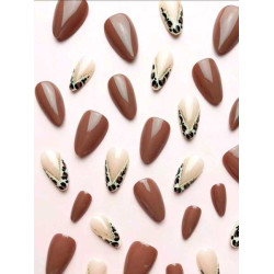 طقم اظافر صناعي 30 قطعة