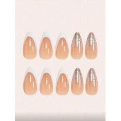 طقم 24 قطعة اظافر صناعية