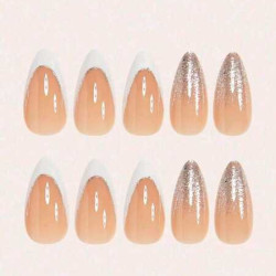 طقم 24 قطعة اظافر صناعية