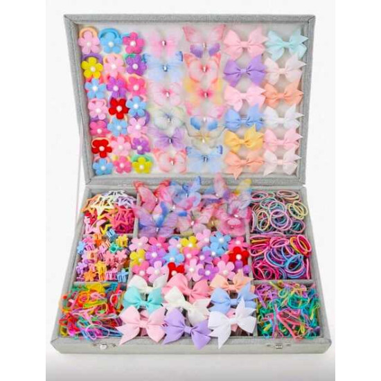 قطع مشكلة من مشابك الشعر للبنات الصغار