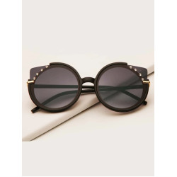 نظارة بنات صغار باطار اكريليك مزينه بأحجار الراين 