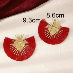 اقراط متدلي هدب 