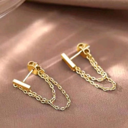 اقراط متدلية ديكور سلسلة