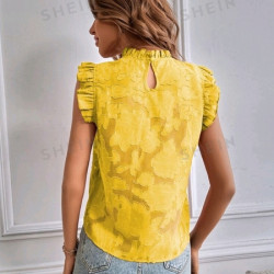 بلوزة نسائي باكمام فراشة