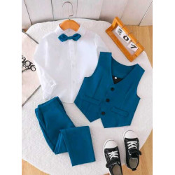 بدلة رسمية جنتلمان 3 قطعة 4 سنوات الى 8 سنوات 
