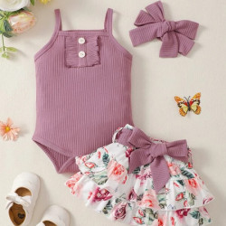 بدسويت كامي بطباعة أزهار 