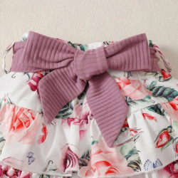 بدسويت كامي بطباعة أزهار 