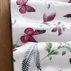 فستان بنات رضع بطباعة فراشة 