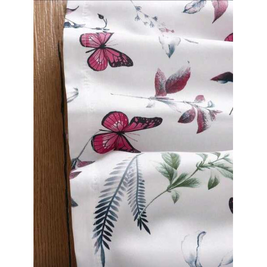 فستان بنات رضع بطباعة فراشة 