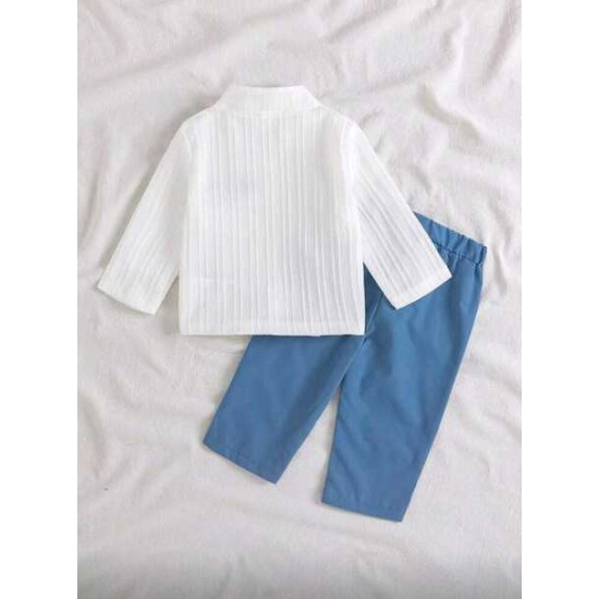 طقم ولادي بكم طويل 