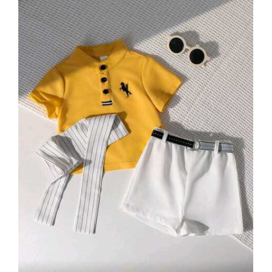 ملابس أطفال 3 قطع من 6 شهر الى 3 سنوات