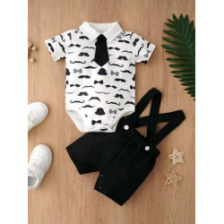 بدلة رسمية للرضع اكمام قصيرة