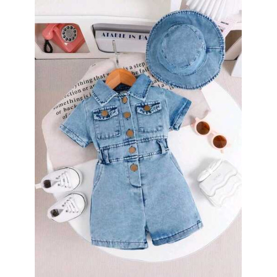 رومبير جينز كاجوال انيق للبنات الصغار