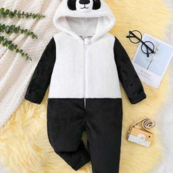 جمبسوت لونين بتصميم باندا للأولاد الصغار