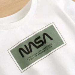 بلوفر وبنطلون بطباعة احرف للأولاد الصغار