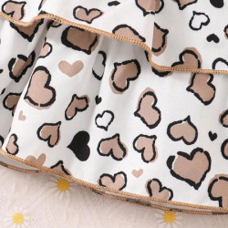 فستان طبقات للبنات الصغار المواليد