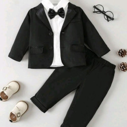 طقم جنتلمان للأولاد الصغار 4قطع