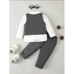 بدلة رسمية للاطفال الصغار 3 قطع