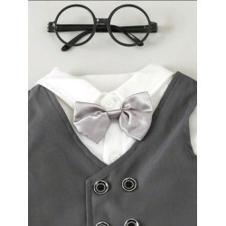 بدلة رسمية للاطفال الصغار 3 قطع