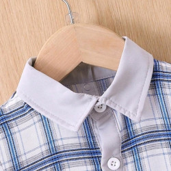 شميز وشورت للأولاد الصغار 2 قطعة 