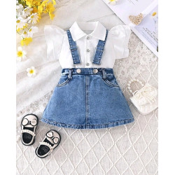 طقم بنات رضع قطعتين 