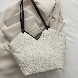 حقيبة كتف مزخرف بعقدة الفراشة 