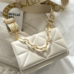 حقيبة هوبو ميني بشكل هندسي