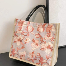 حقيبة تسوق زهري