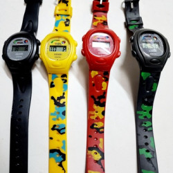 ساعة ولادي برسمة جيشي للاطفال