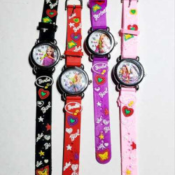 ساعات باربي للبنات بألوان مميزة 