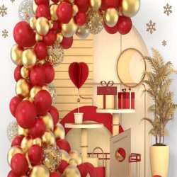 بالونات زخارف الوان مختلطة 120 قطعة