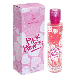 عطر دورال كوليكشن بينك هارتس للبنات 100 مل - او دى تواليت