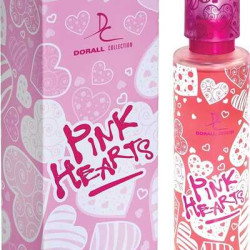 عطر دورال كوليكشن بينك هارتس للبنات 100 مل - او دى تواليت