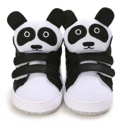 جزمة مواليد برقبة طويلة بشكل الباندا